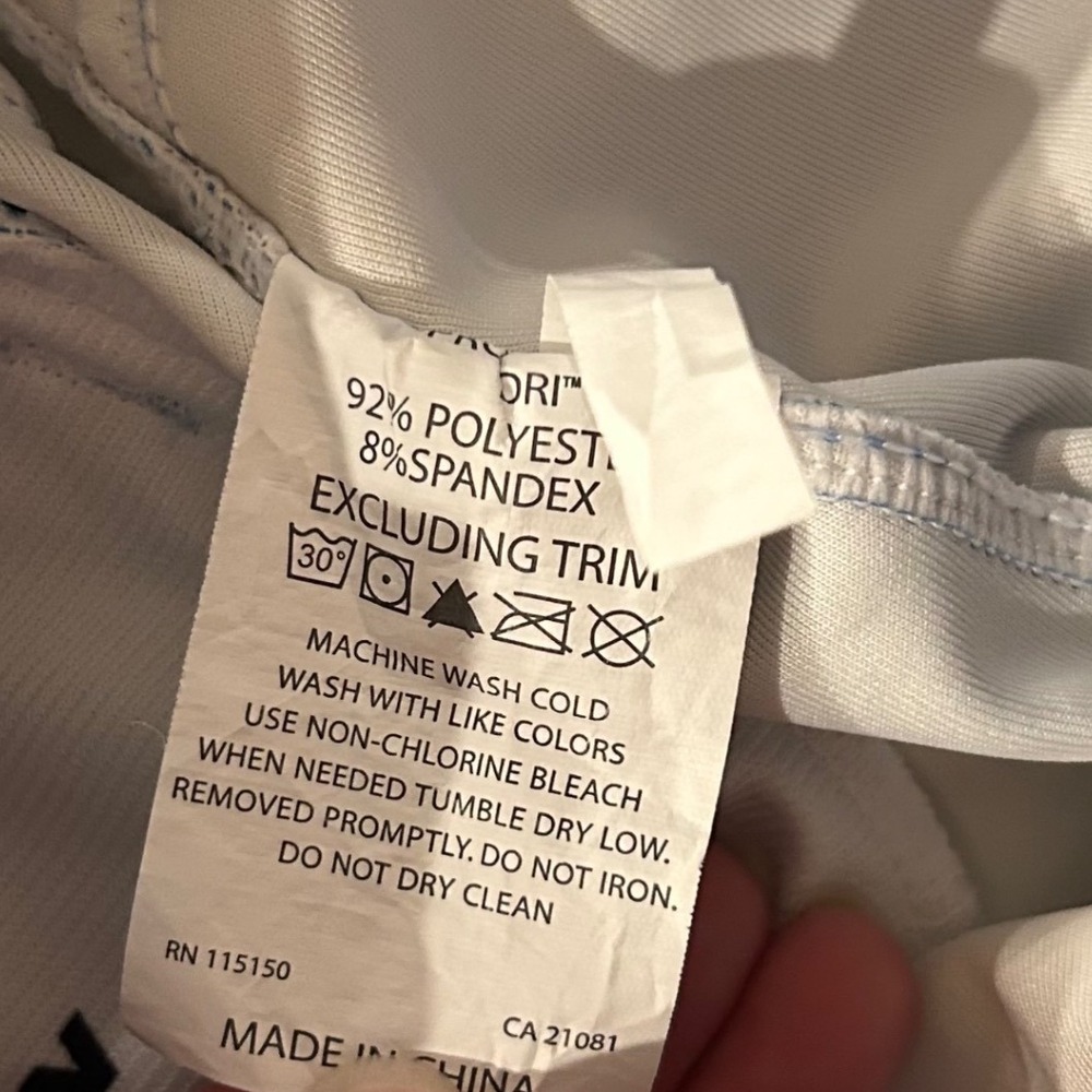 Easton Women Softball Baseball Pants Light Blue White Small 20.5/2023 - Picture 5 of 7